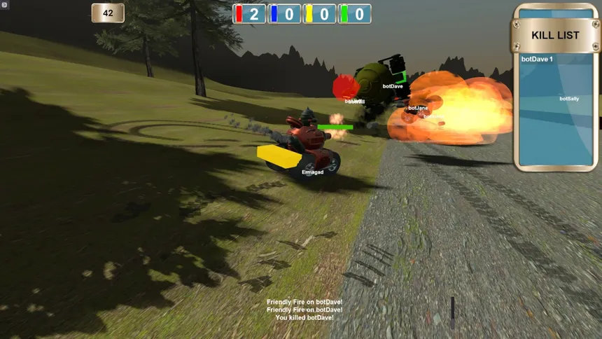 Скриншот 6 к игре Tanky Panky