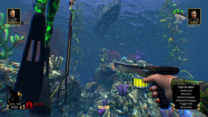 Скриншот 2 к игре Freediving Hunter Spearfishing the World