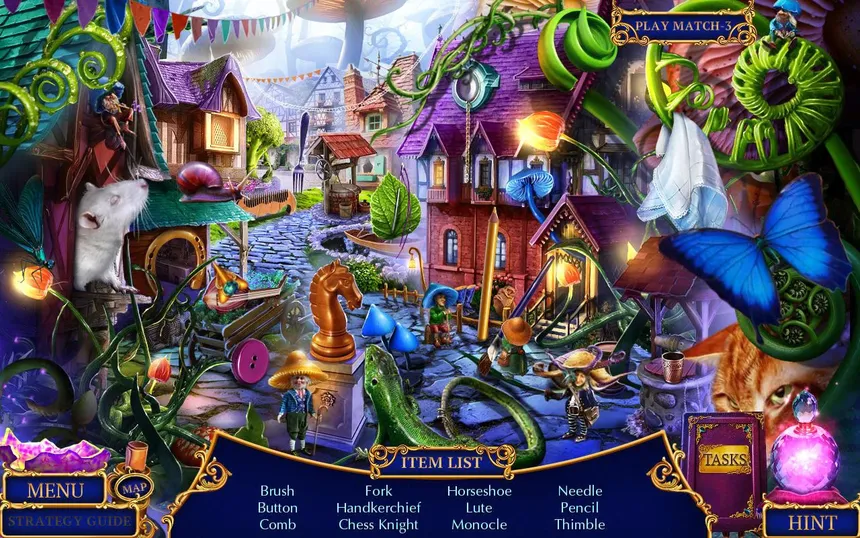 Скриншот 2 к игре Enchanted Kingdom: The Secret of the Golden Lamp Collector's Edition