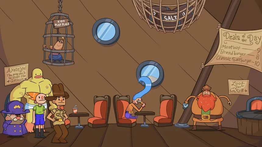 Скриншот 3 к игре The Adventures of Bluke Bifton: Chapter 1