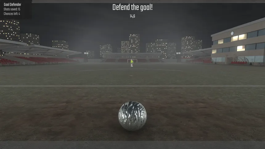 Скриншот 4 к игре Dark Roll: Free Kick Challenge