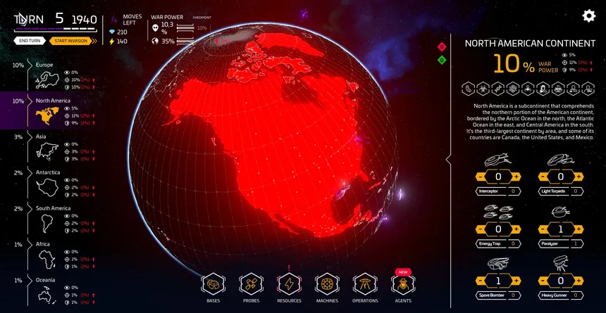 Скриншот 1 к игре Under Domain - Alien Invasion Simulator