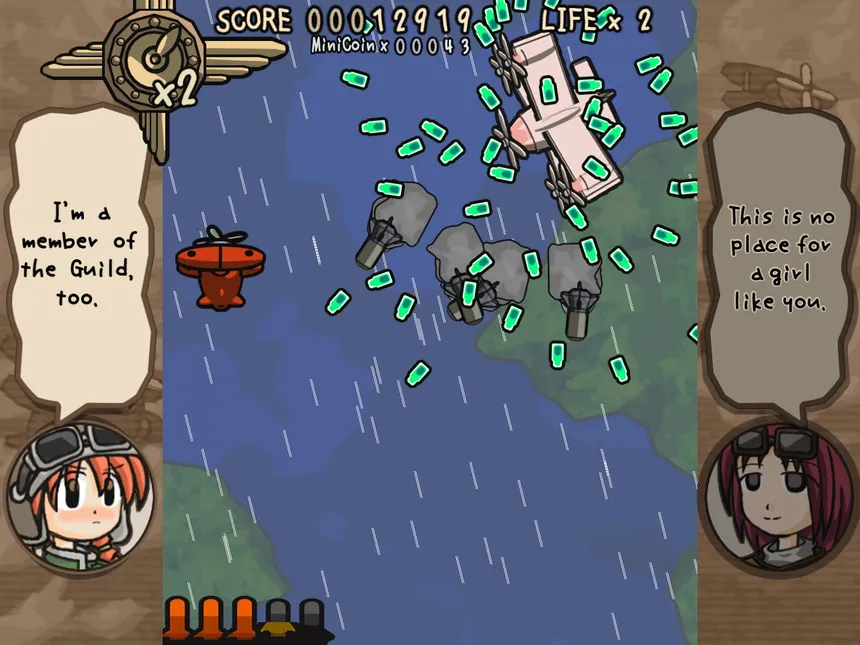 Скриншот 3 к игре Flying Red Barrel - The Diary of a Little Aviator