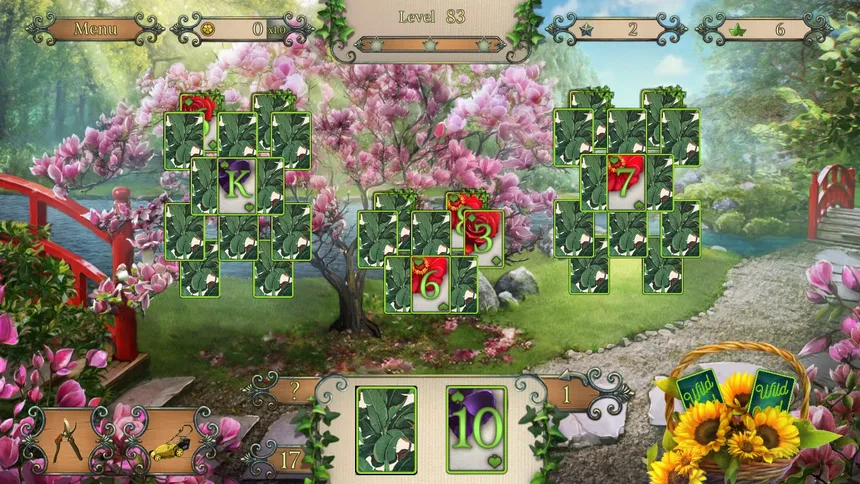 Скриншот 7 к игре Flowers Garden Solitaire
