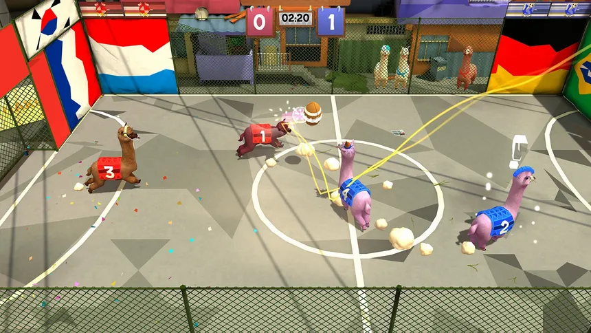 Скриншот 3 к игре Alpaca Ball: Allstars
