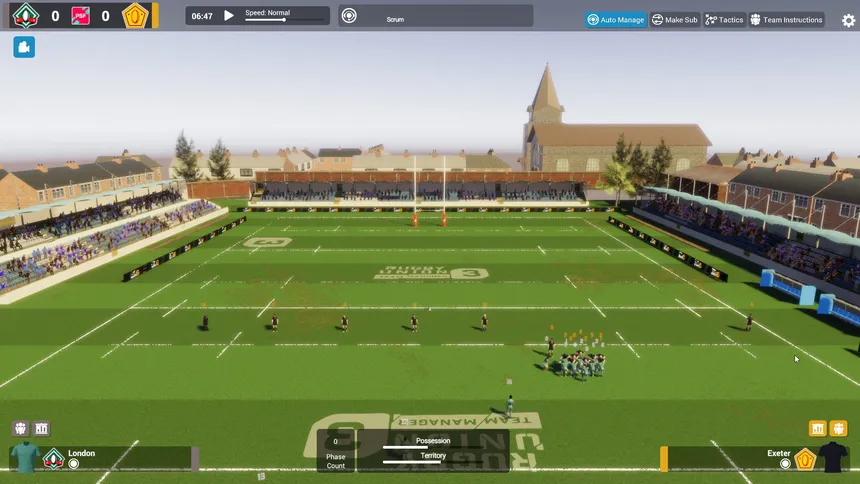 Скриншот 3 к игре Rugby Union Team Manager 3