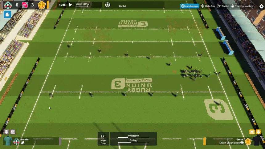 Скриншот 8 к игре Rugby Union Team Manager 3
