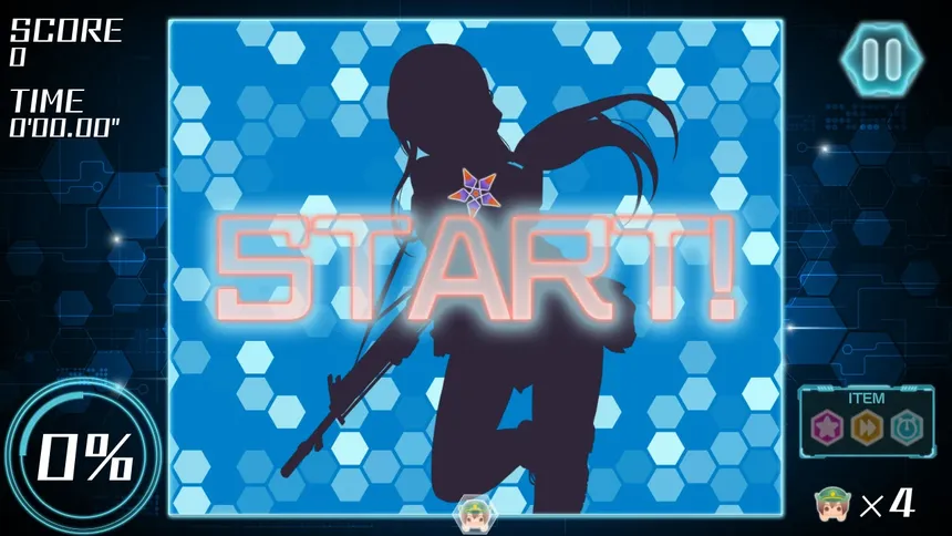 Скриншот 1 к игре Bishoujo Battle Cyber Panic!