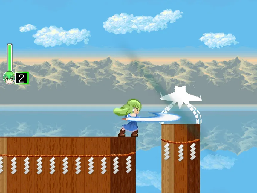 Скриншот 5 к игре Sanae Toumaden X / 早苗討魔伝X