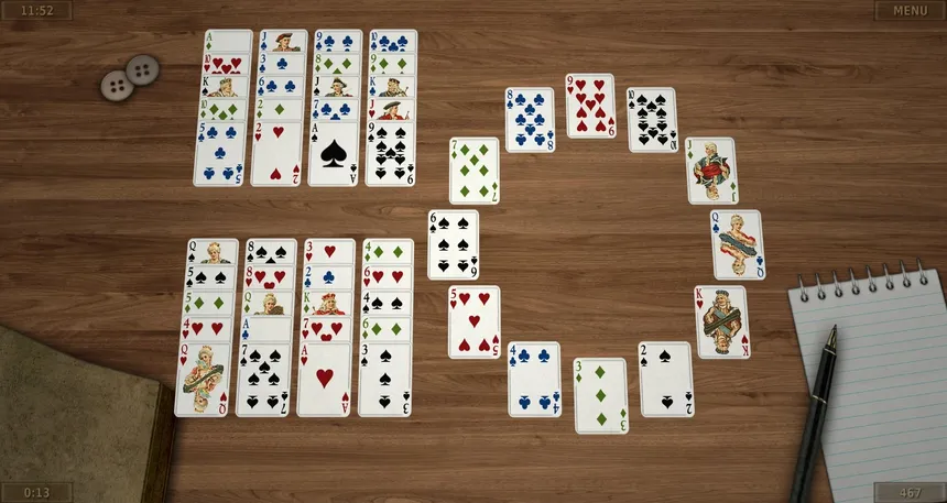 Скриншот 1 к игре Solitaire 3D