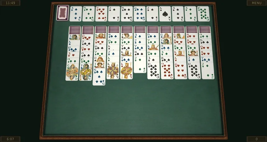 Скриншот 3 к игре Solitaire 3D
