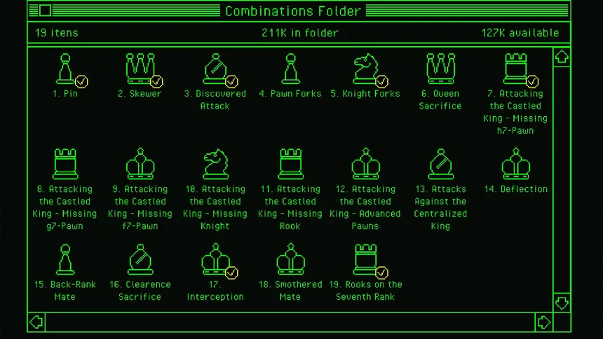 Скриншот 5 к игре BOT.vinnik Chess: Combination Lessons