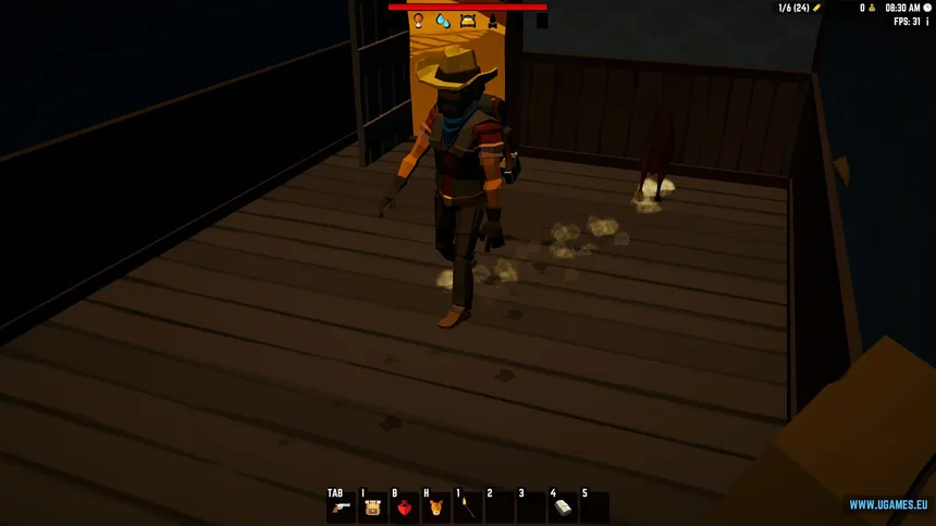 Скриншот 2 к игре Heavy is the Hand that Holds the Six-Shooter