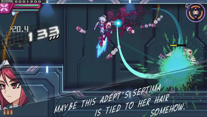 Скриншот 4 к игре Azure Striker Gunvolt 2