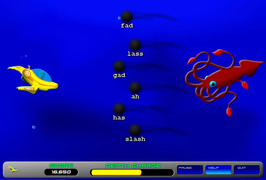 Скриншот 5 к игре Typing with Sharks