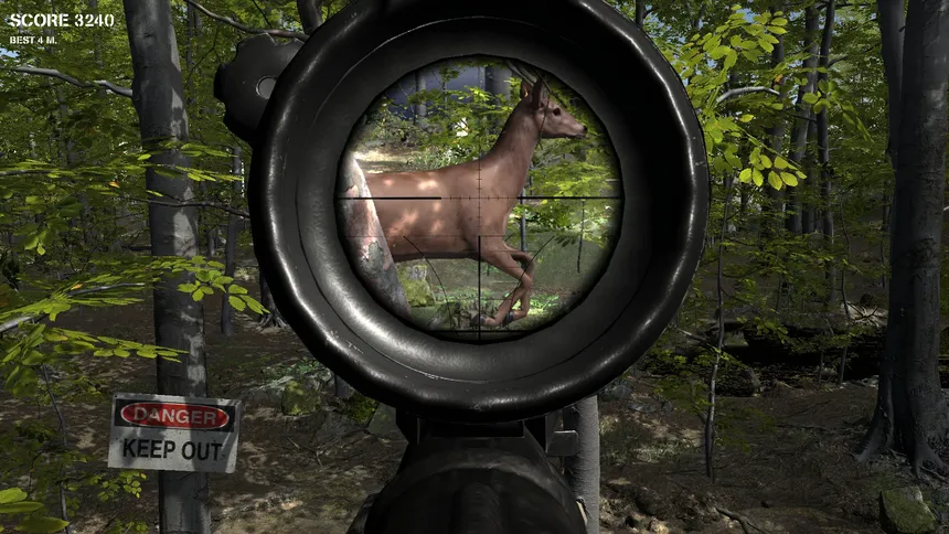 Скриншот 1 к игре Deer Hunter xTreme Focal Plane