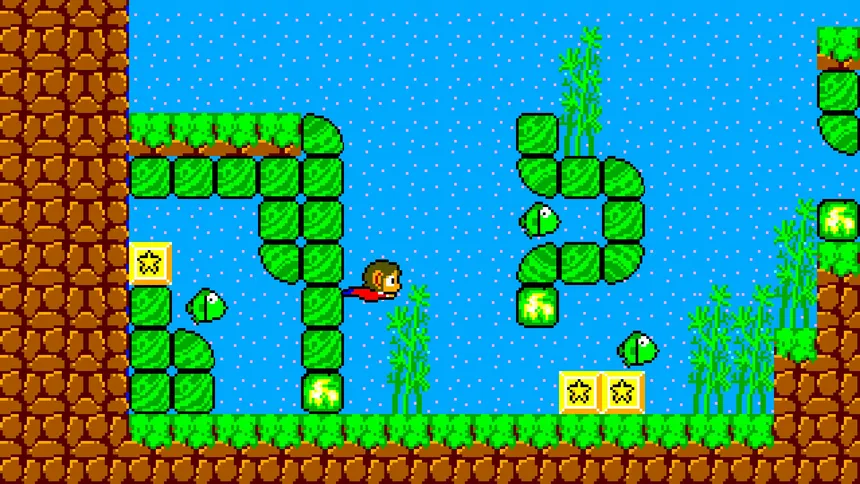 Скриншот 4 к игре Alex Kidd in Miracle World DX