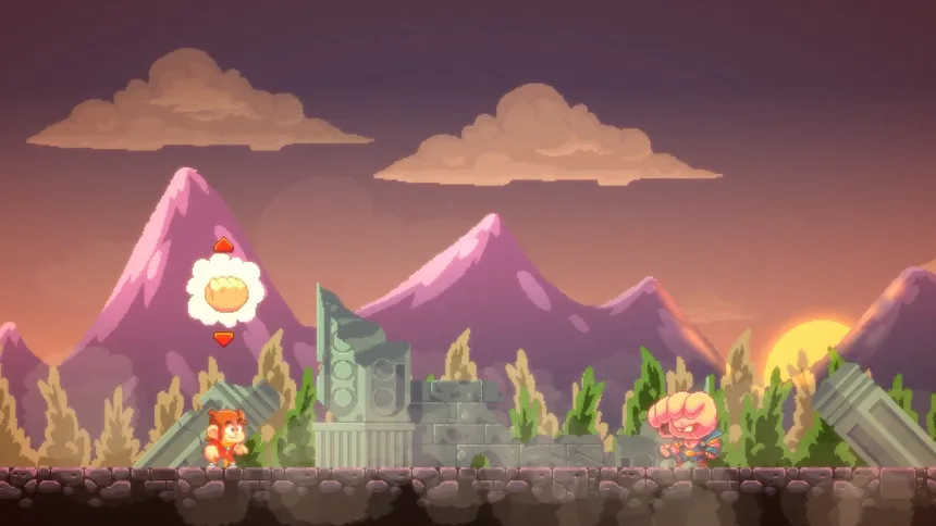 Скриншот 5 к игре Alex Kidd in Miracle World DX