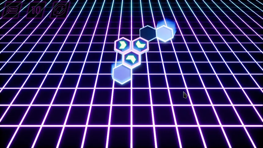 Скриншот 5 к игре Retrowave Hexon