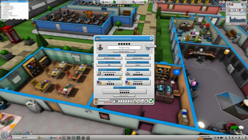 Скриншот 6 к игре Mad Games Tycoon 2