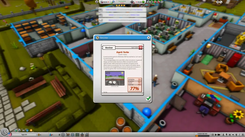 Скриншот 8 к игре Mad Games Tycoon 2