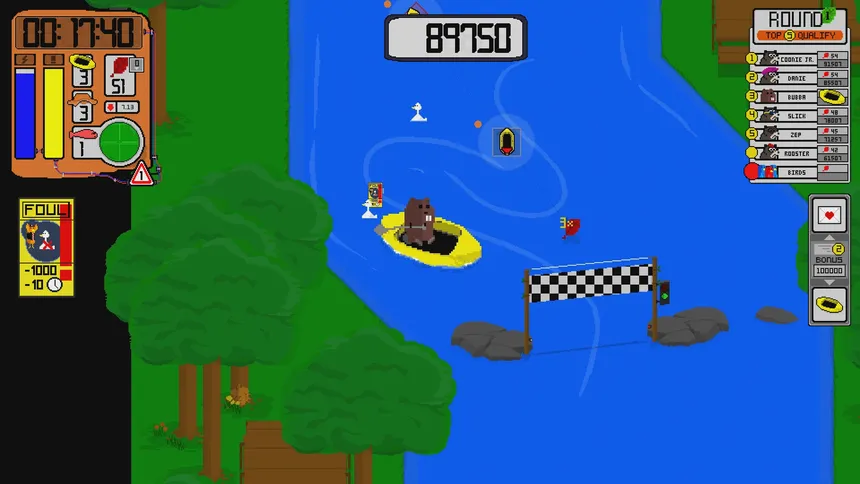 Скриншот 8 к игре Beaver Fun River Run - Steam Edition