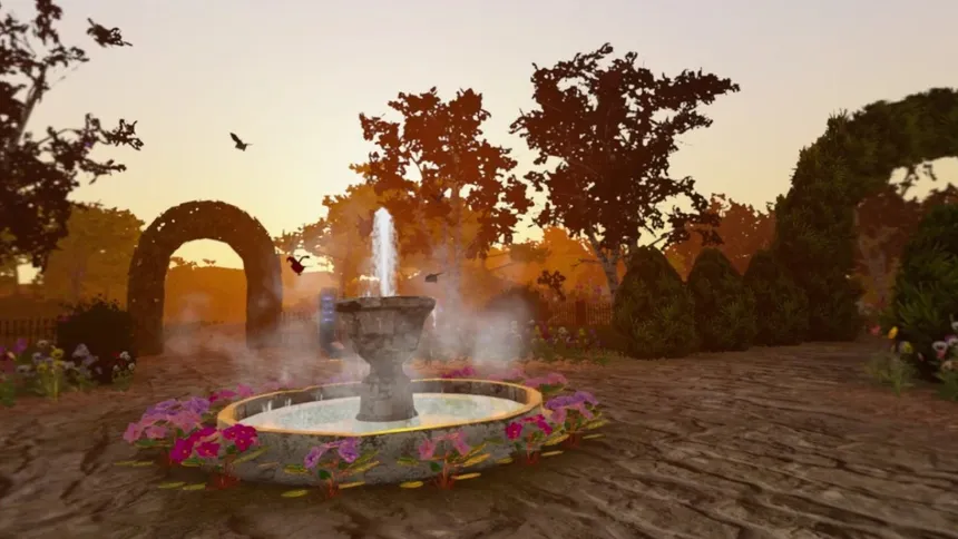 Скриншот 1 к игре VR Zen Garden & ASMR Playground