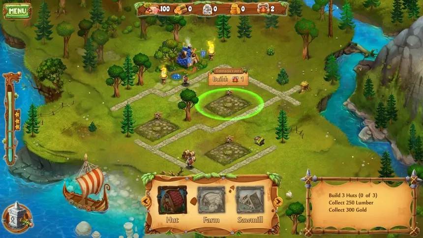 Скриншот 2 к игре Viking Chronicles: Tale of the lost Queen