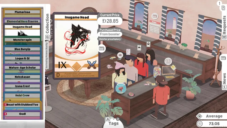Скриншот 2 к игре Kardboard Kings: Card Shop Simulator