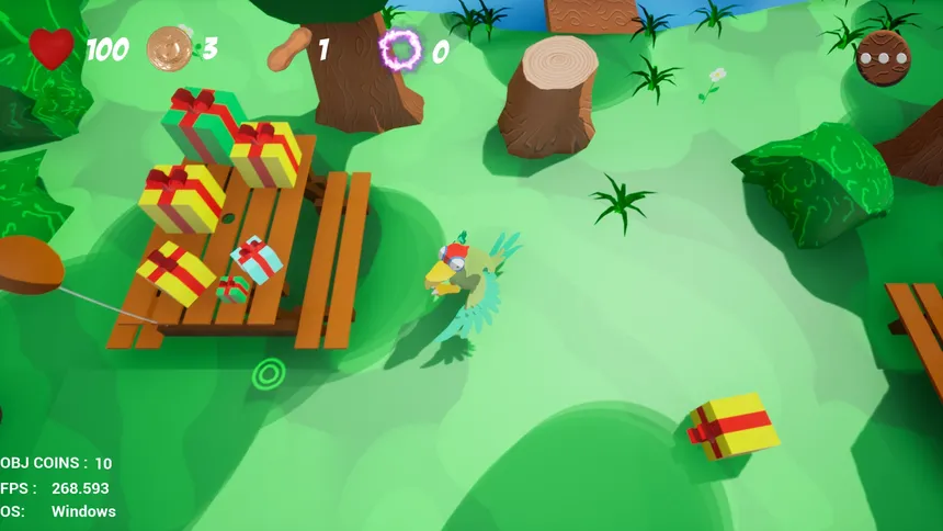 Скриншот 3 к игре Sqwark! A Nutty Adventure