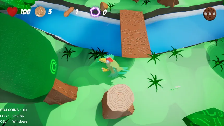Скриншот 4 к игре Sqwark! A Nutty Adventure