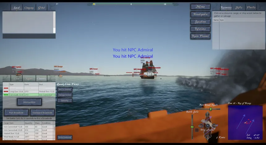 Скриншот 3 к игре Broadside: Perilous Waters