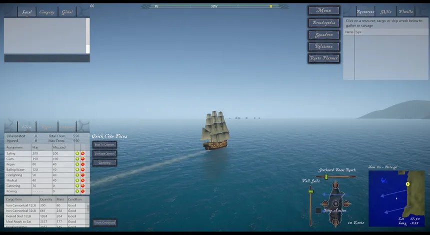 Скриншот 5 к игре Broadside: Perilous Waters