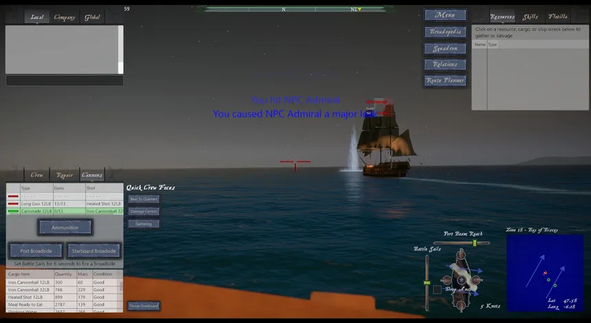 Скриншот 8 к игре Broadside: Perilous Waters