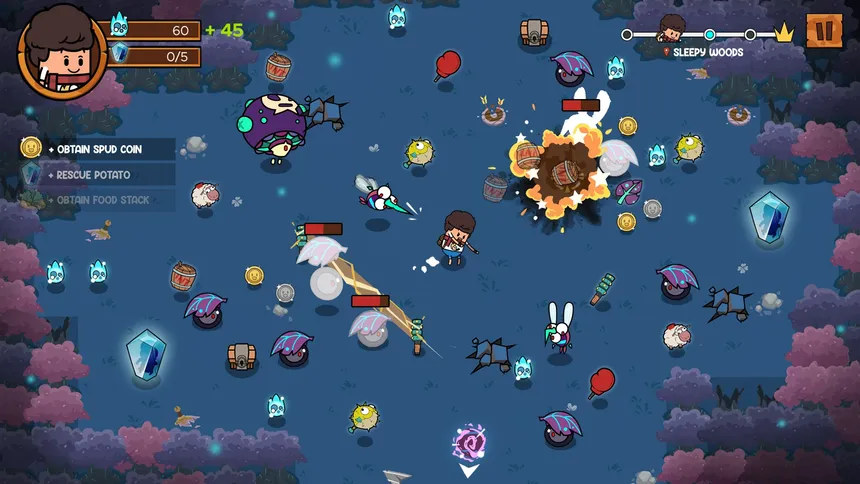 Скриншот 1 к игре Holy Potatoes! I'm A Hero?!