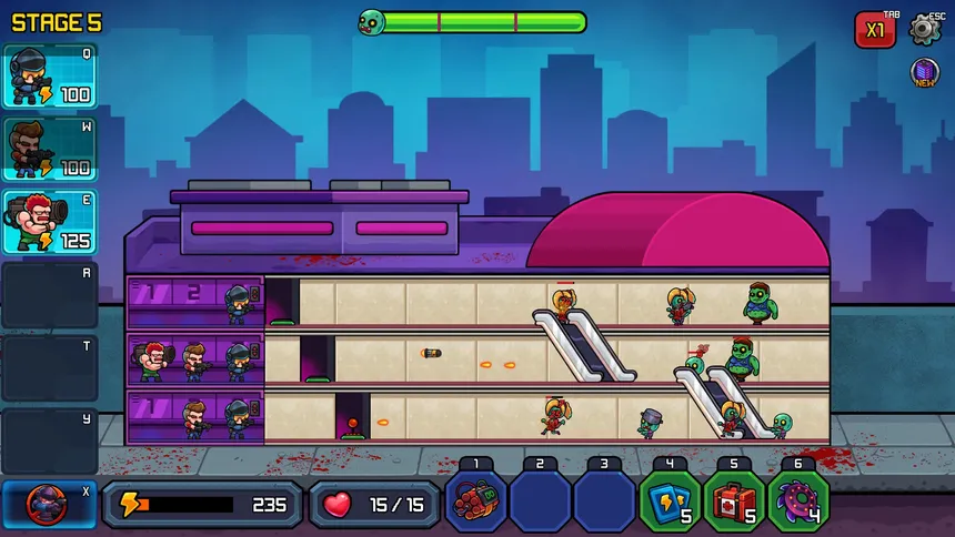 Скриншот 1 к игре Zombo Buster Advance