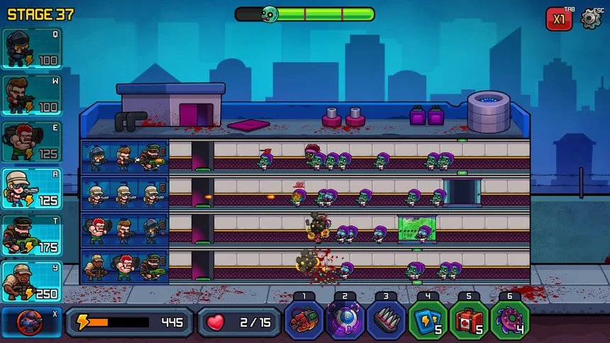 Скриншот 4 к игре Zombo Buster Advance