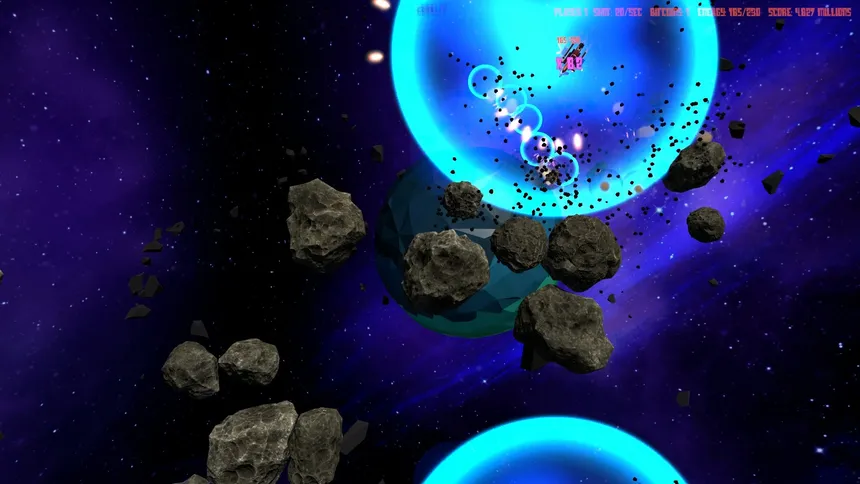 Скриншот 7 к игре Asteroids 44 (For Four)
