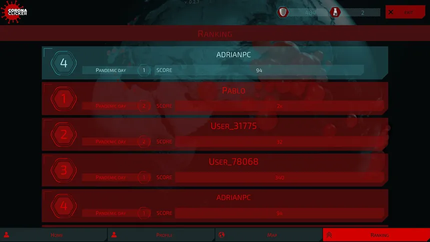 Скриншот 5 к игре Covid-19 - Corona Clicker