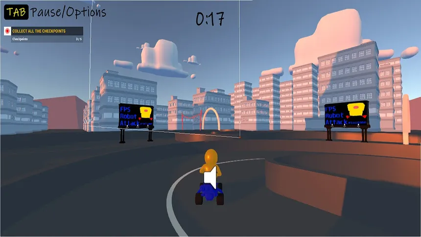 Скриншот 1 к игре Karting Grand Prix Minigame