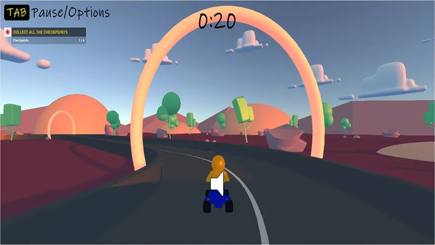 Скриншот 2 к игре Karting Grand Prix Minigame