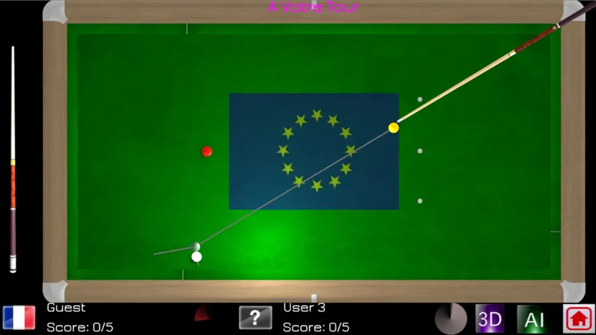 Скриншот 2 к игре Carom Billiards