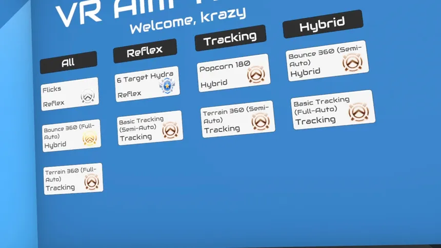 Скриншот 2 к игре VR Aim Trainer