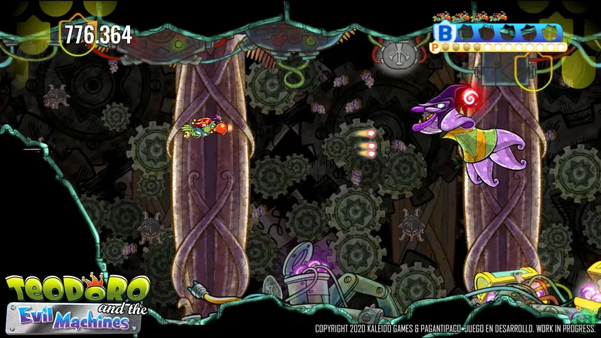 Скриншот 3 к игре Teodoro and the Evil Machines