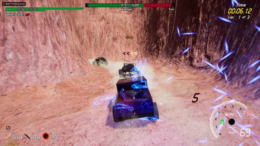 Скриншот 1 к игре Enga Extreme Battle Race