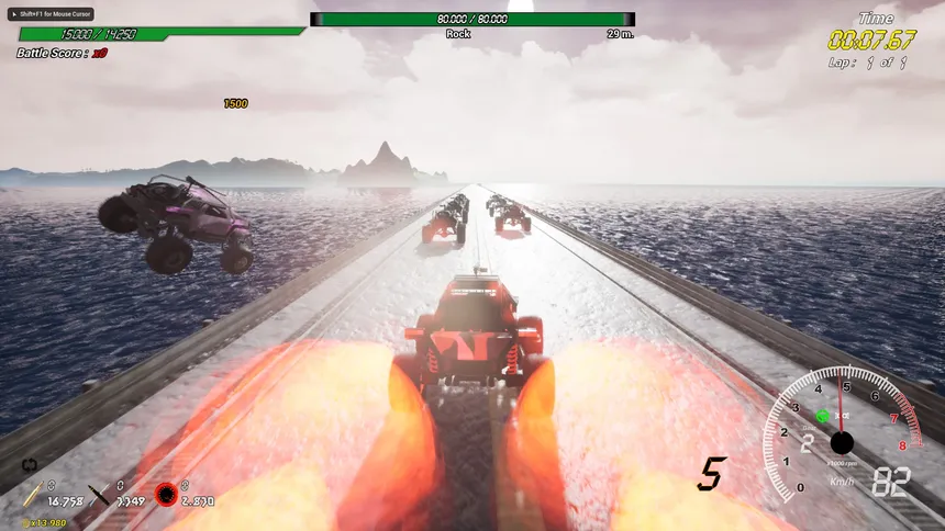 Скриншот 3 к игре Enga Extreme Battle Race