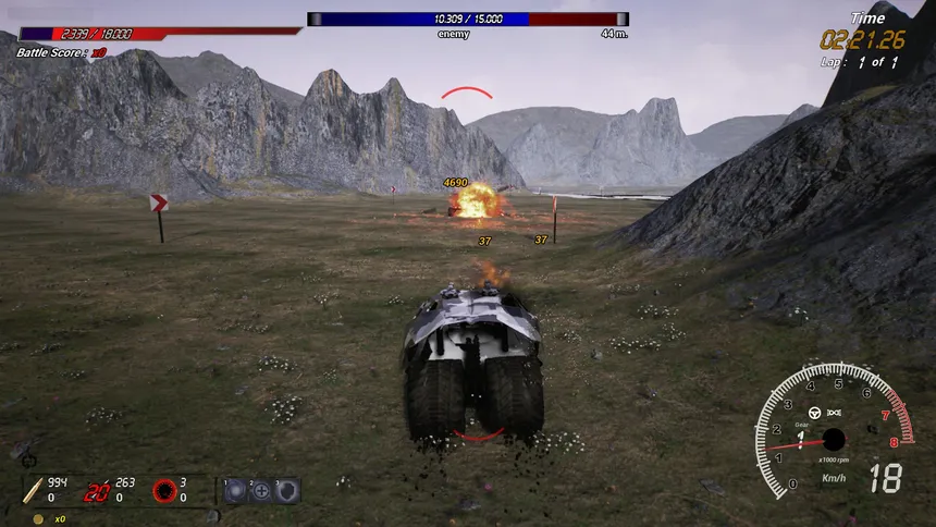 Скриншот 5 к игре Enga Extreme Battle Race