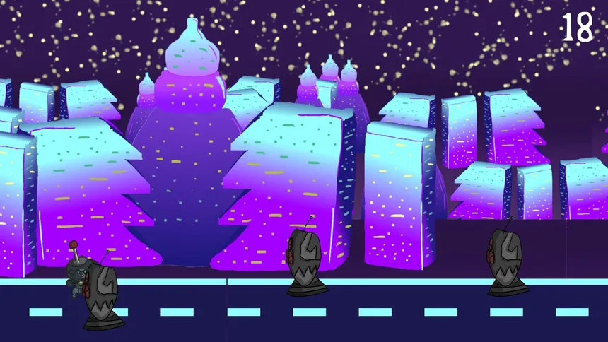 Скриншот 4 к игре Robot Invasion