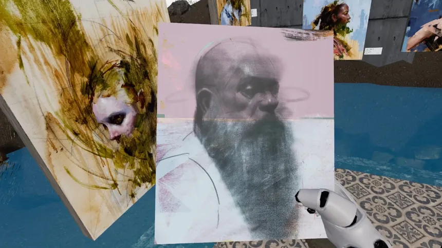 Скриншот 5 к игре VR-NISSAGE 3 - John Wentz Art Exhibition