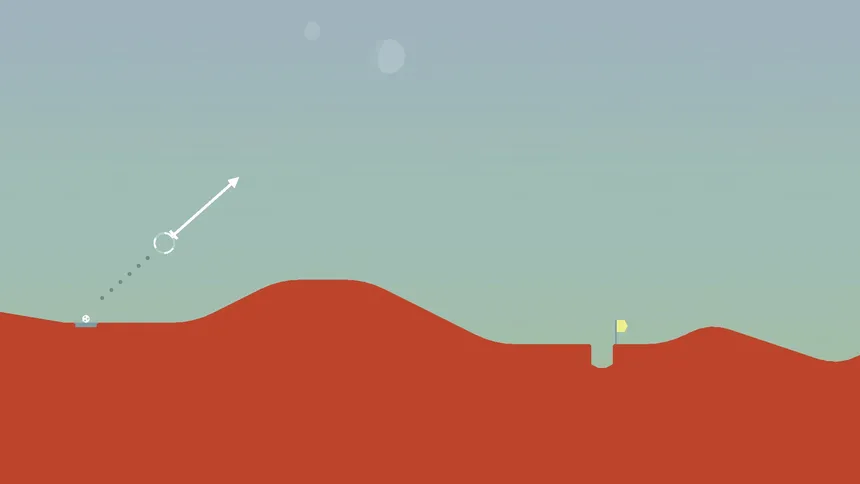 Скриншот 1 к игре Golf On Mars